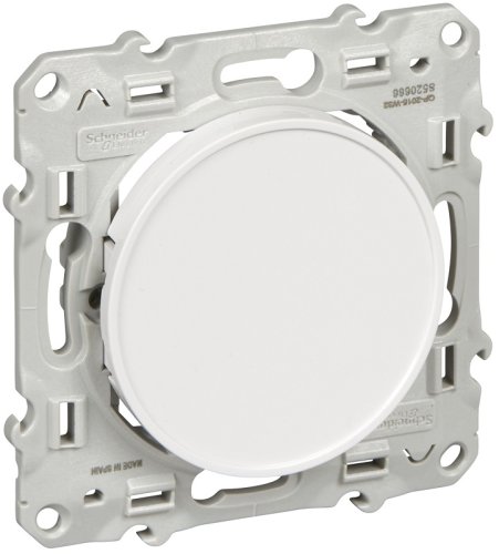 Заглушка без рамки Schneider Electric Odace белый картинка